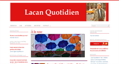 Desktop Screenshot of lacanquotidien.fr